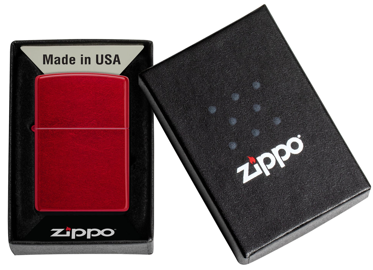Classic Candy Apple Red Windproof Lighter – Zippo UK