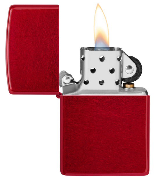 Classic Candy Apple Red Windproof Lighter – Zippo UK