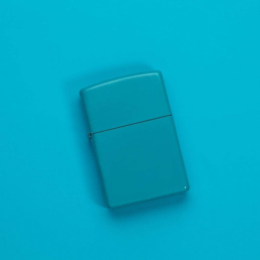 Zippo Classic Flat Turquoise Windproof Lighter – Made in USA - Shop now at Mjoutdoorsgear UK