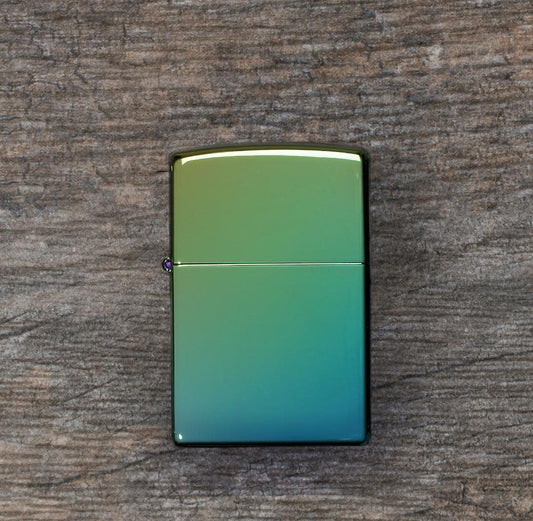 Classic High Polish Teal Zippo Lighter