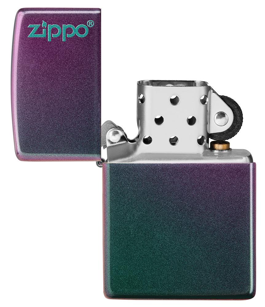 Zippo Classic Iridescent Zippo Logo Windproof Lighter