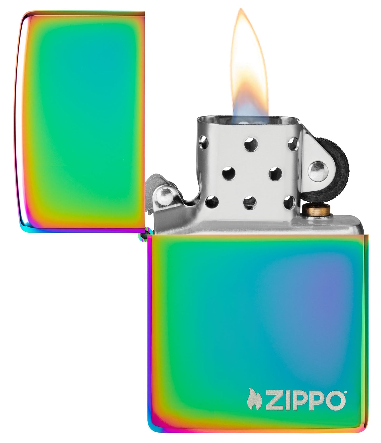 Classic Multi Color Zippo Logo Windproof Lighter – Made in USA - Shop now at Mjoutdoorsgear UK