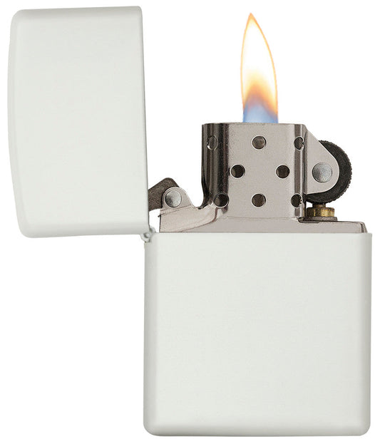 Zippo Classic White Matte Windproof Lighter