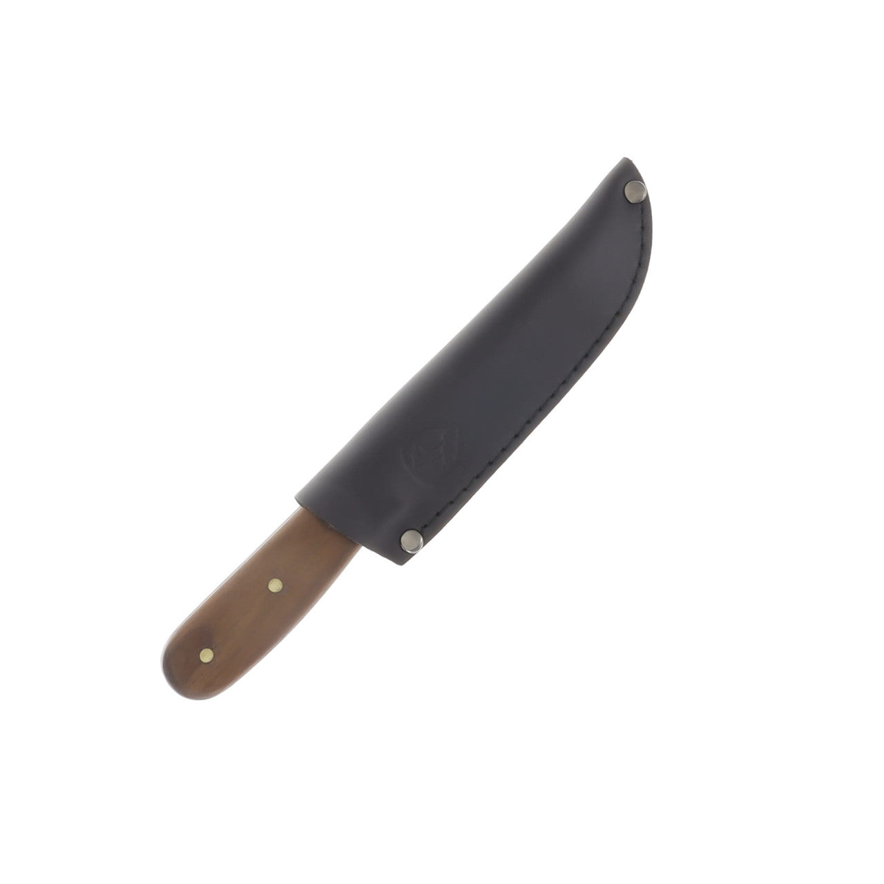 Condor Tool and Knife Bushcraft Basic Walnut 5in Black Fixed Blade Knife CTK2365HC