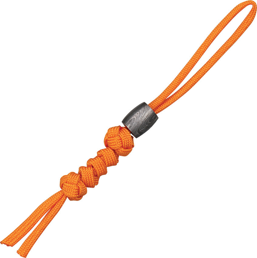 Damascus Bead Lanyard Orange - lanyard accessory - image 2