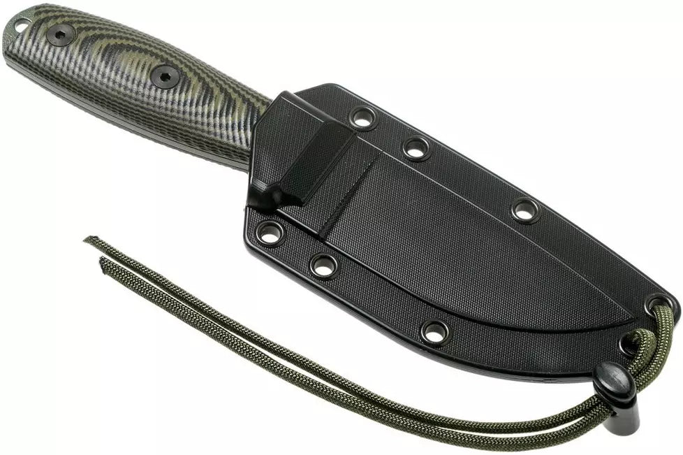 ESEE Knives ESEE-3 Fixed Blade Knife OD Green/Black G-10 (3.9" OD Green)