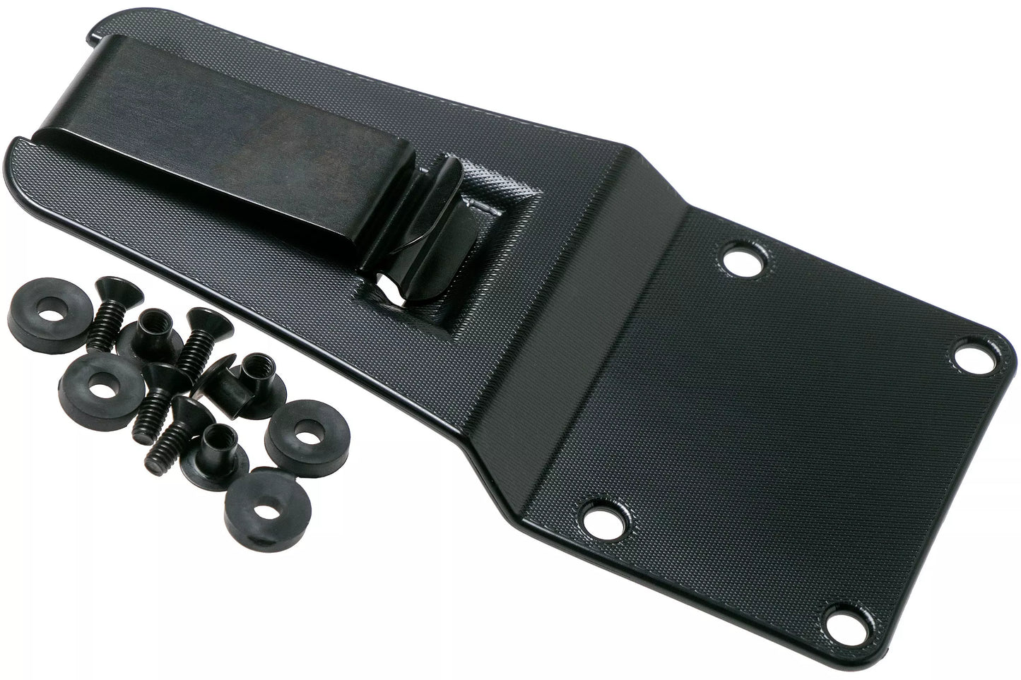 ESEE Model 5 Dark Earth Blade 3D Coyote-Black G10 survival knife 5PDE-005 kydex sheath + clip plate