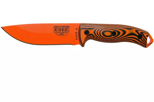 ESEE Model 5 Fixed Blade Orange 5POR-006