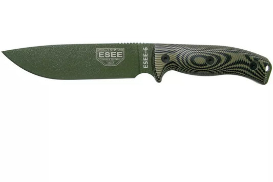 ESEE Model 6 OD Green Blade 3D OD Green-Black G10