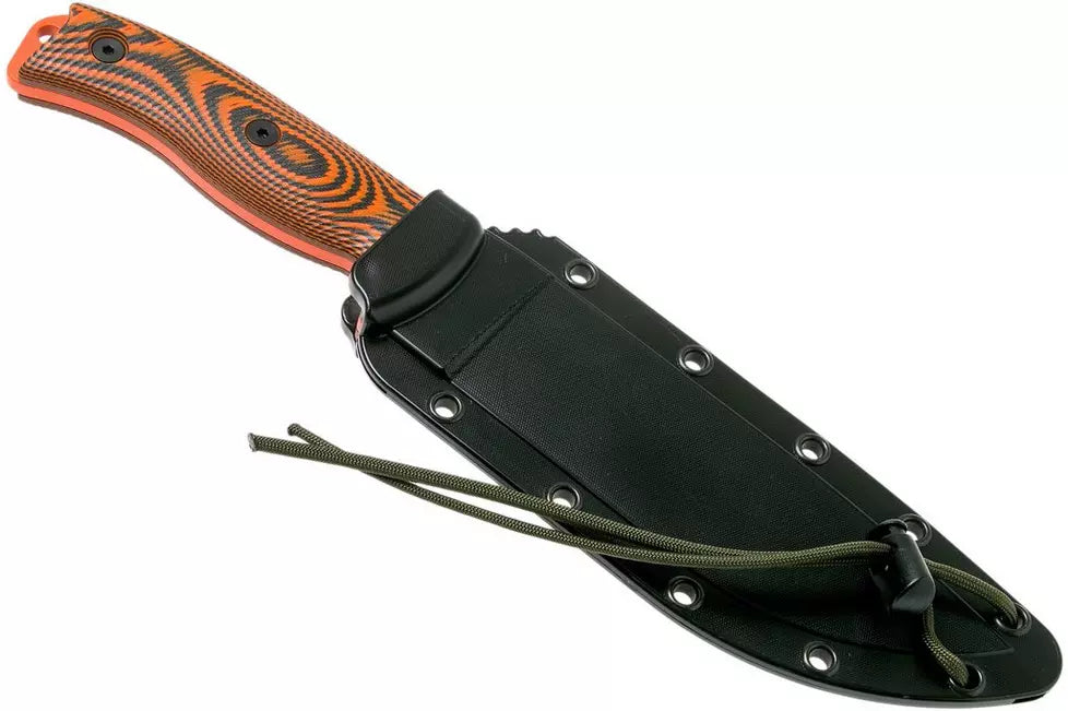 ESEE Model 6 Fixed Blade Knife | Orange G10 Handle