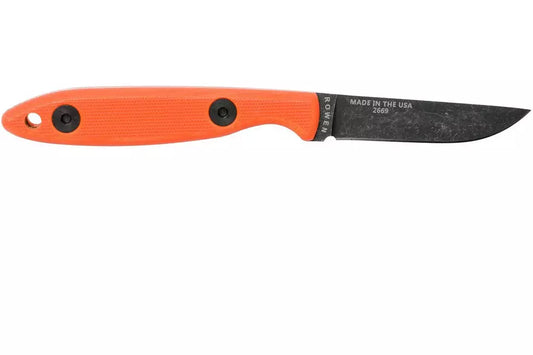 ESEE Camp Lore Fixed Blade Orange Camping Hunting Full Tang Blade - CR25-OR