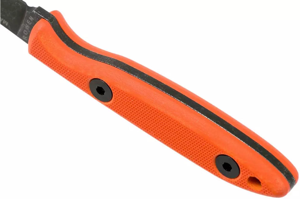 ESEE Camp-Lore Rowen CR2.5 Bushcraft Fixed Blade Orange G-10 (2.5" Black SW)