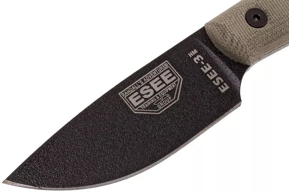 ESEE Knives Model 3 Traditional Handle 3HM-K