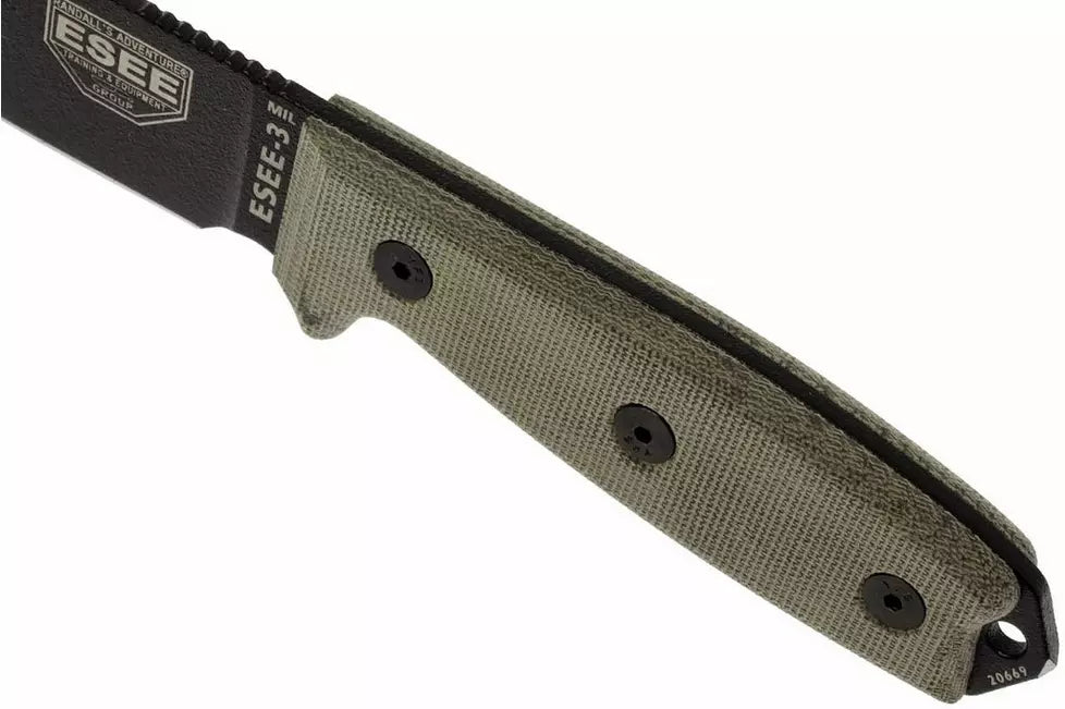 ESEE-3 MIL Fixed Blade Knife