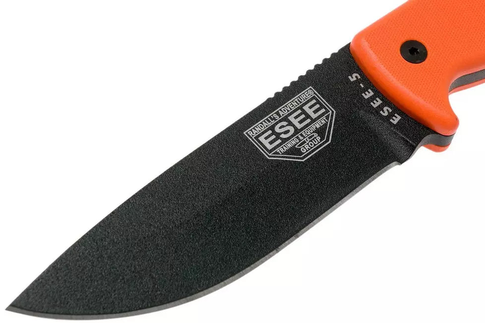 ESEE 5 Black Fixed Blade