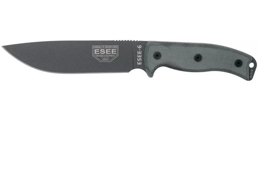 ESEE 6 Black Fixed Blade