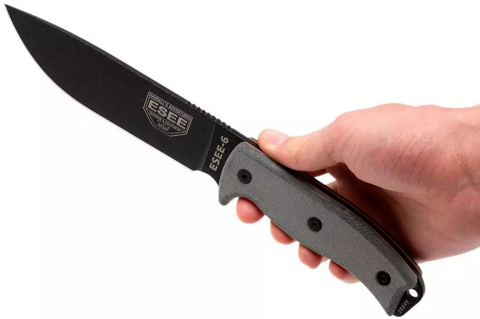 ESEE 6 Black Fixed Blade