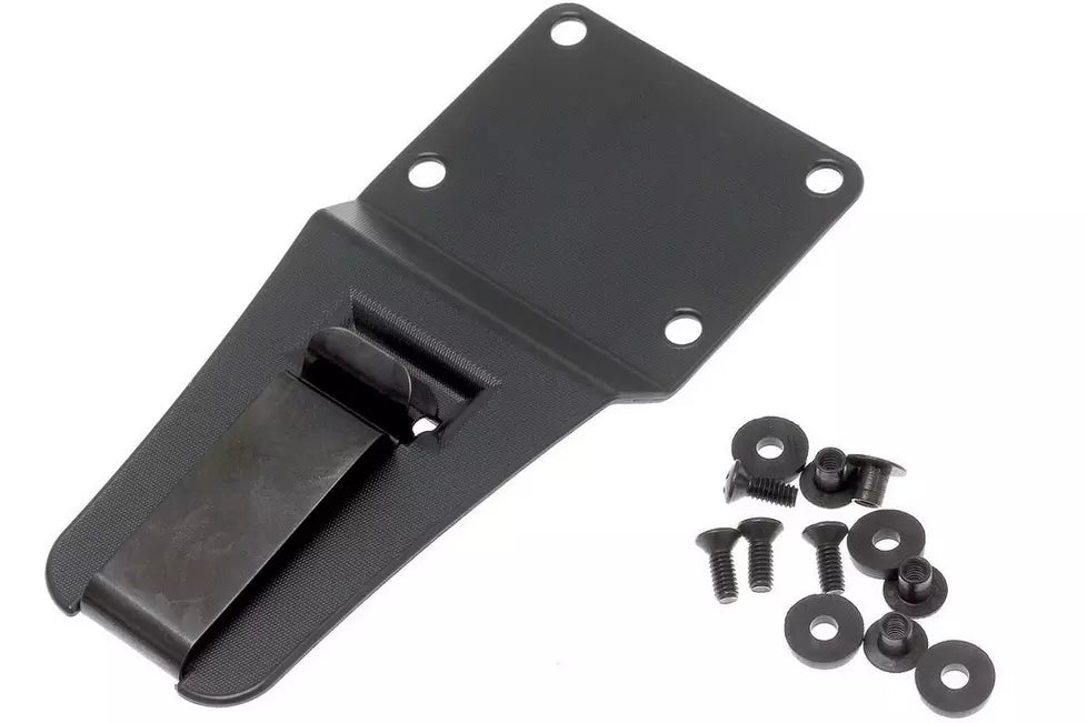 ESEE CM6 Combat Knife Fixed Drop Point 1095 Carbon Blade, Micarta Handles, Kydex Sheath