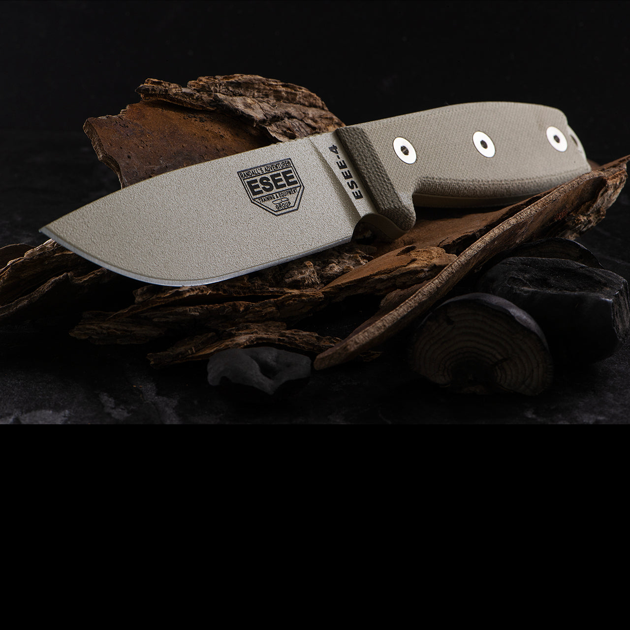 ESEE-4 Desert Tan Fixed Blade Knife