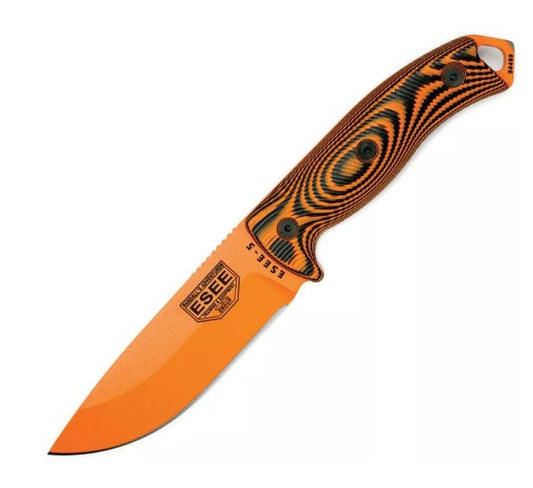 ESEE Model 5 Fixed Blade Orange | Survival Knife