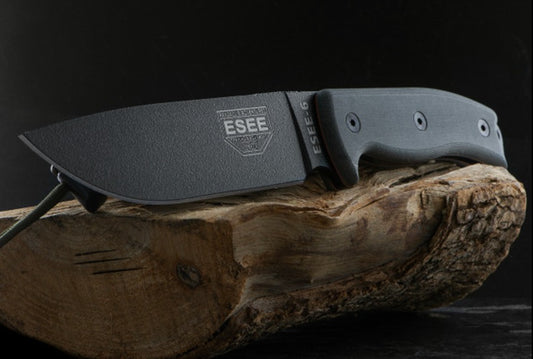 ESEE 6 Black Fixed Blade