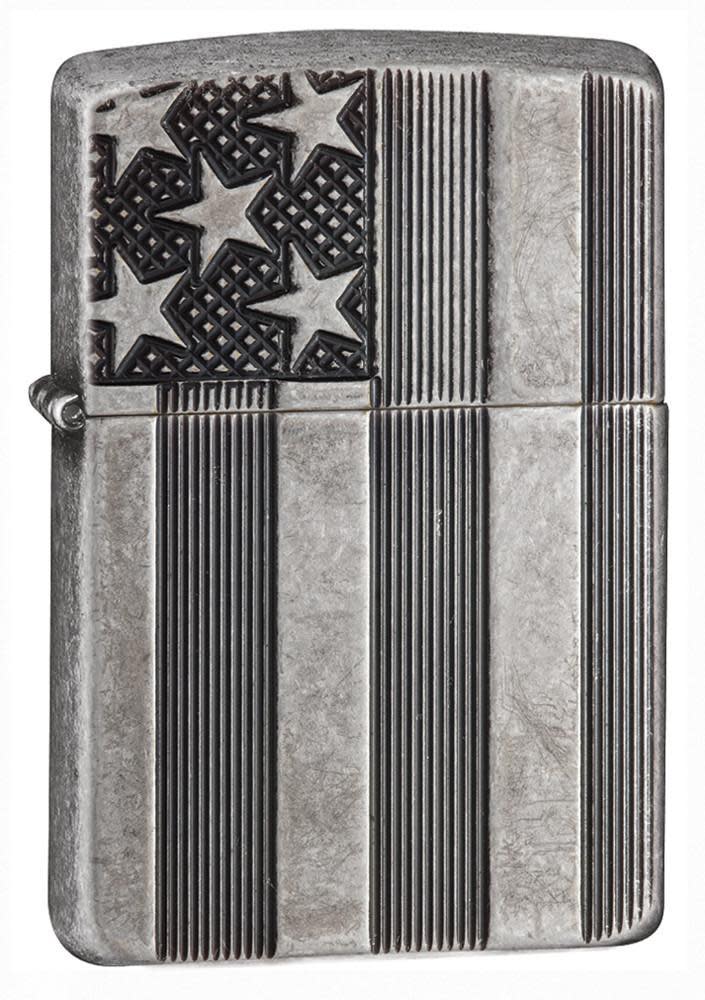 Flag Armor Chrome Windproof Lighter – Zippo UK