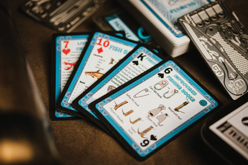 Grim Workshop Playing Cards Survival Fish - fishing accessory - image 3