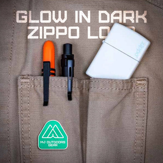 Classic Glow In The Dark Zippo Logo Windproof Lighter – Made in USA - Shop now at Mjoutdoorsgear UK