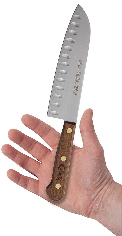 Household Cutlery 7 Santoku Knife (Solid Walnut)