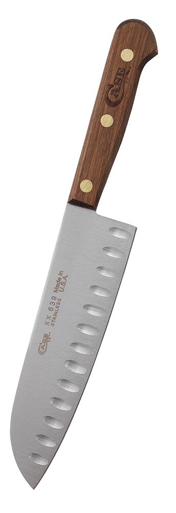 Household Cutlery 7 Santoku Knife (Solid Walnut)