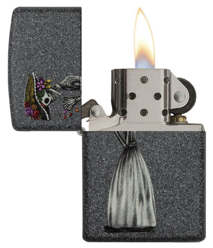Iron Stone Wedding Couple Windproof Lighter – Zippo UK