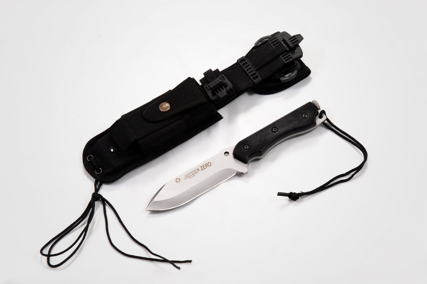 Aitor 16126 Zero Fixed Blade Knife with Black Phenolgraf Wood Handle