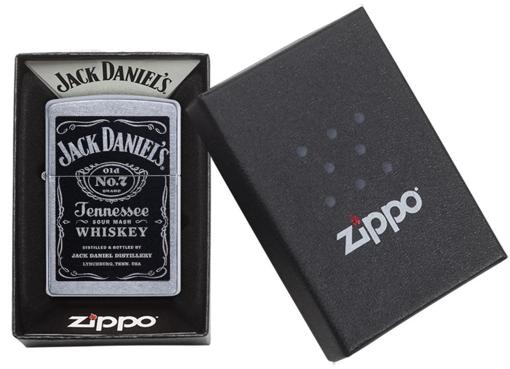 Jack Daniel's® Vintage Chrome Windproof Lighter – Zippo UK | Mjoutdoorsgear UK