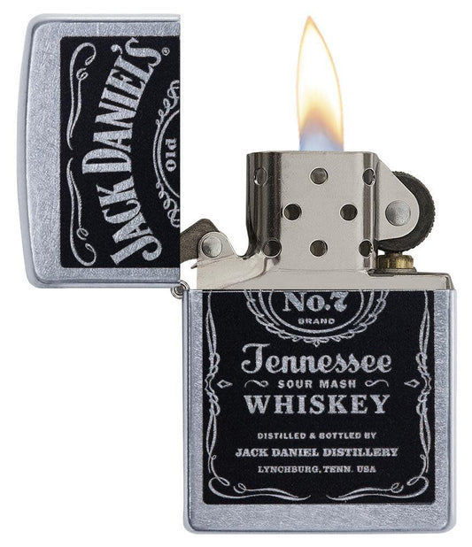 Jack Daniel's® Vintage Chrome Windproof Lighter – Zippo UK | Mjoutdoorsgear UK