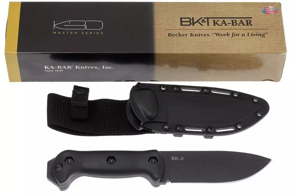 KA-BAR Becker BK2 Companion, polyester sheath