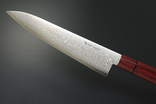 Kanetsune 63-Layer Damascus MINAMO-KAZE Japanese Chef's Gyuto Knife 210mm