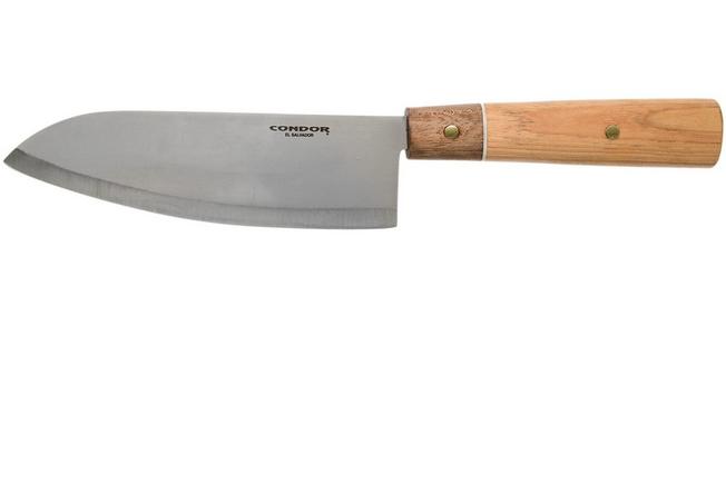 KC-952 Santoku High Carbon Steel 165mm Kitchen Cutlery Knife - Kanetsune USA