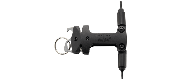 CRKT Knife Maintenance Tool – Compact EDC Sharpener & Torx Keychain