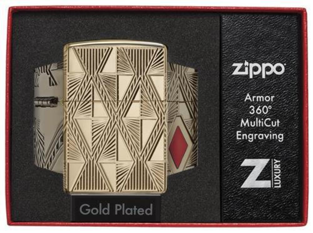 Zippo Luxury Diamond Design Windproof Lighter