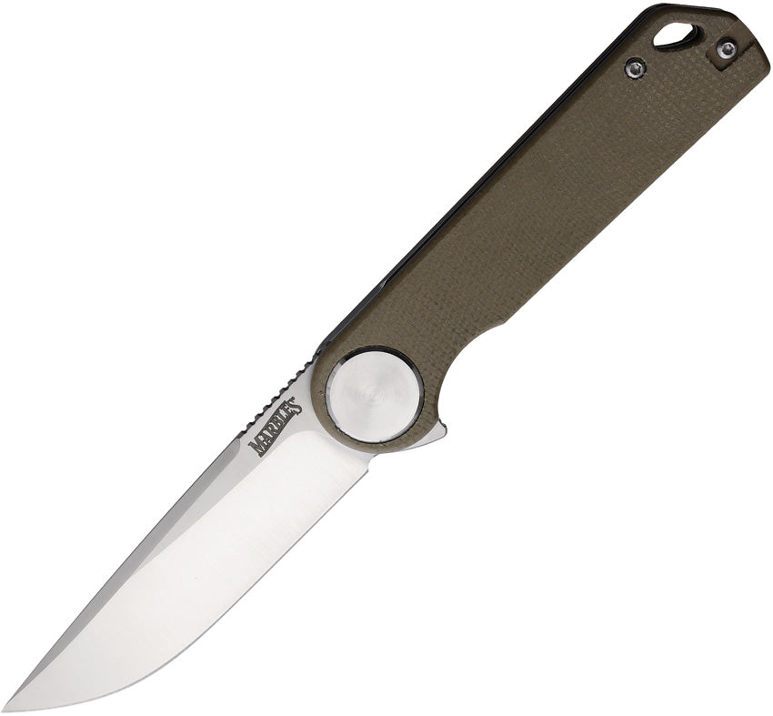 Marbles Linerlock Brown Micarta BF018244 BROWN by Marbles