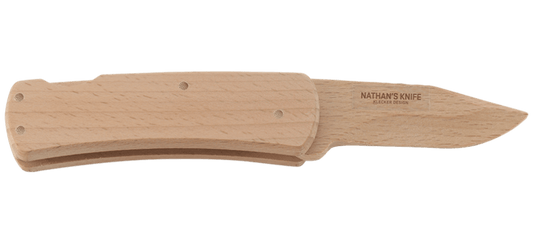 Nathan's Knife Kit Lockback – Wooden Folding Knife Kit