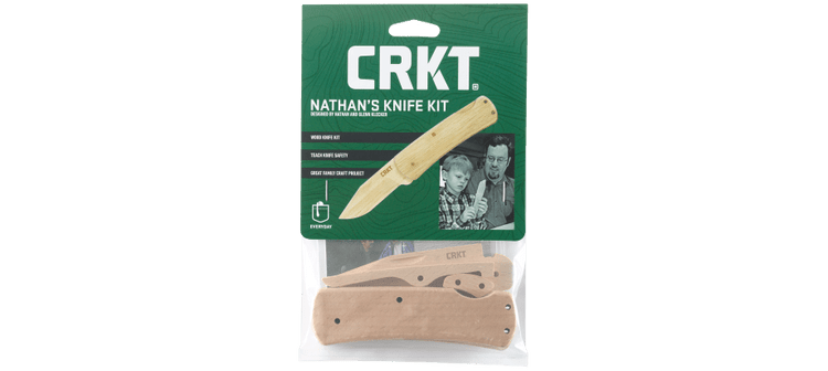 Nathan's Knife Kit Lockback – Wooden Folding Knife Kit