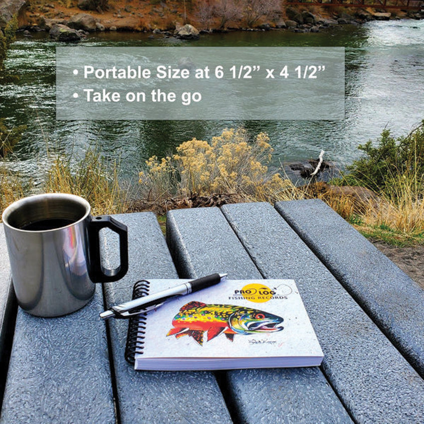 Pro-Knot Pro-Log Fish Record Log Book PL-TROUT - writing accessory - image 3