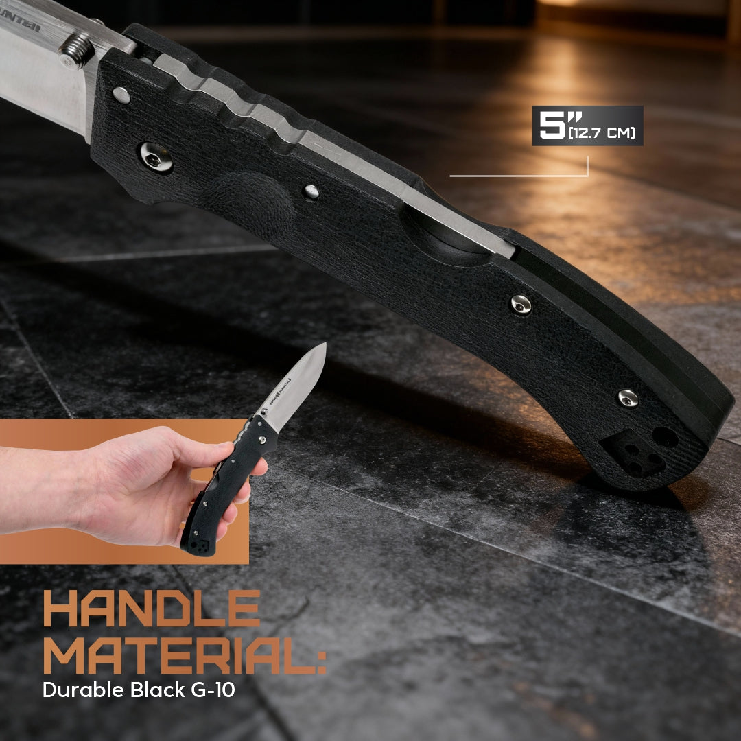 Cold Steel Ultimate Hunter Black Folding Knife – S35VN Steel
