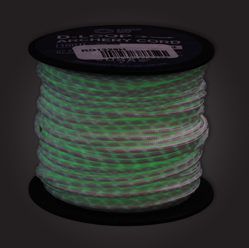 Atwood Rope MFG D-Loop Cord White Glow - outdoor gear storage - image 2