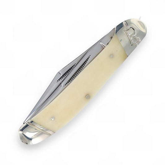Rough Ryder Copperhead White Bone Pocket Knife UK