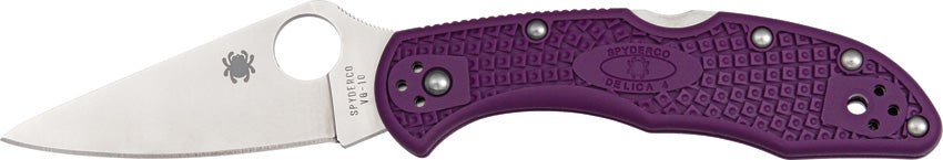Spyderco Delica Lockback Purple C11FPPR
