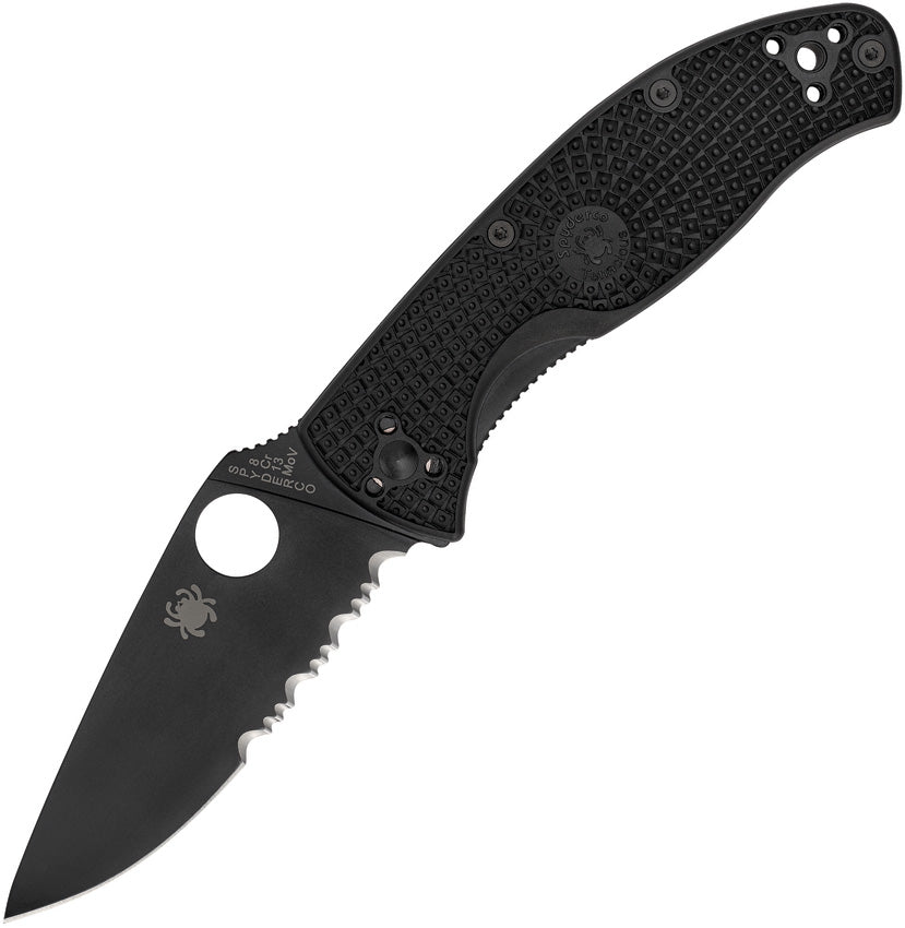 Spyderco Tenacious Linerlock Black C122PSBBK