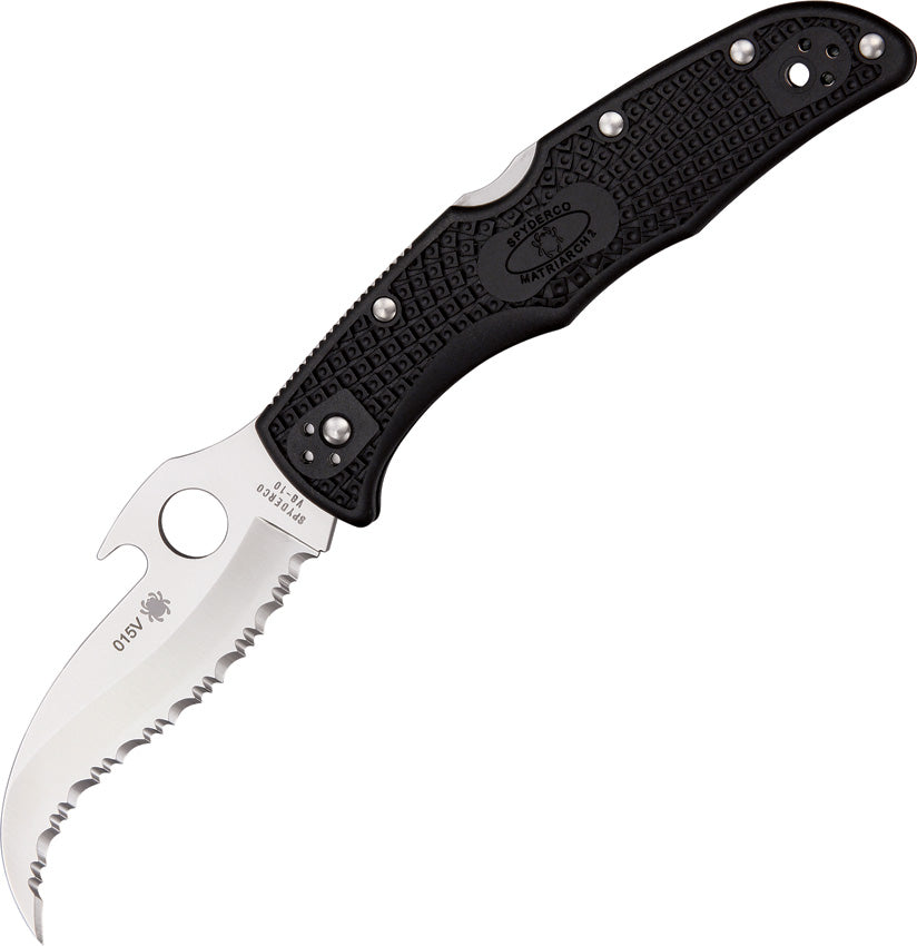 Spyderco Matriarch 2 Lockback C12SBK2W