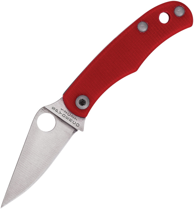 Spyderco Bug Slip Joint Red G10 C133GRDP